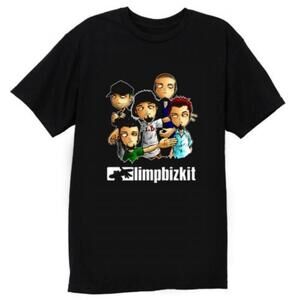 Limp Bizkit Band Graphic T Shirt Nu Metal Music Fan Concert Casual Tee 159